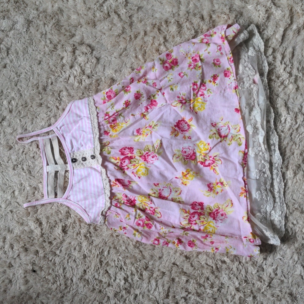 Floral boho dress